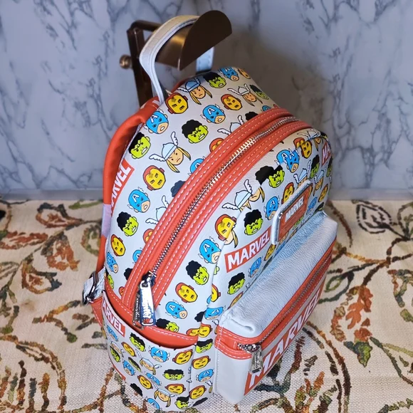 "Marvel The Avengers" Loungefly Mini Backpack NWT - Picture 7 of 9